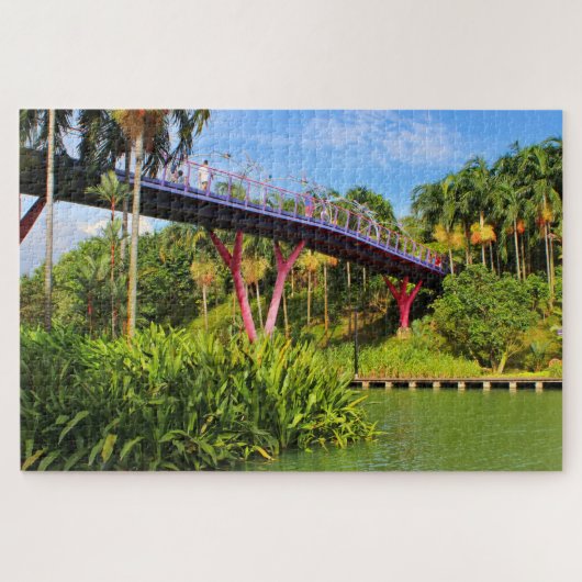Dragonfly Bridge and Lake, Singapore Legpuzzel (Horizontaal)