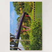 Dragonfly Bridge and Lake, Singapore Legpuzzel (Verticaal)