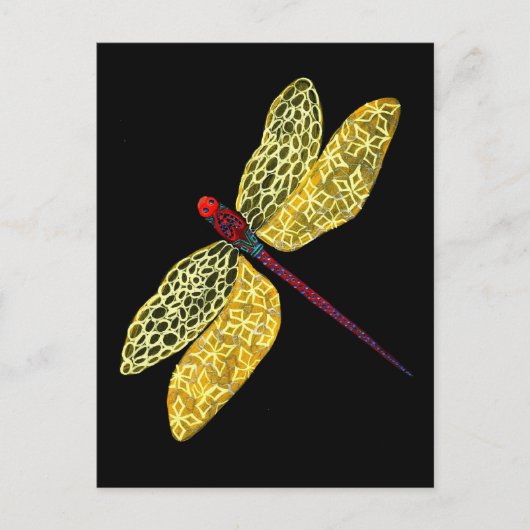 Dragonfly Briefkaart (Voorkant)