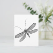 Dragonfly Briefkaart (Staand voorkant)