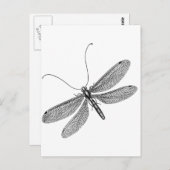 Dragonfly Briefkaart (Voorkant / Achterkant)