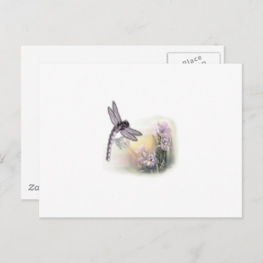 Dragonfly Briefkaart (Voorkant / Achterkant)