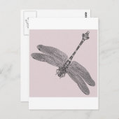 Dragonfly Briefkaart (Voorkant / Achterkant)