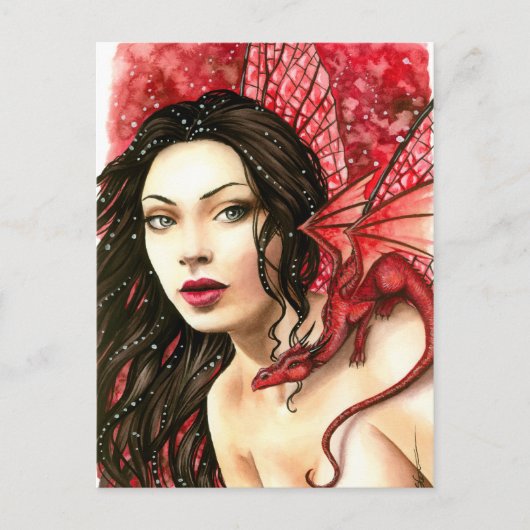 Dragonfly Briefkaart (Voorkant)