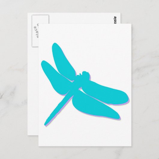 Dragonfly Briefkaart (Voorkant / Achterkant)