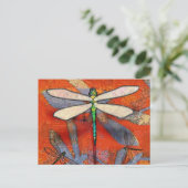 Dragonfly Briefkaart (Staand voorkant)