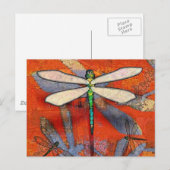 Dragonfly Briefkaart (Voorkant / Achterkant)