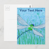 Dragonfly Briefkaart (Voorkant / Achterkant)