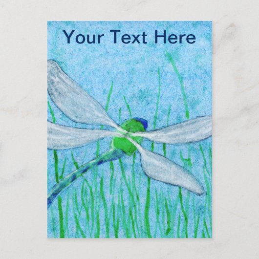 Dragonfly Briefkaart (Voorkant)
