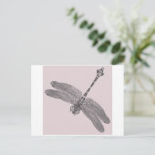 Dragonfly Briefkaart (Staand voorkant)