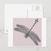 Dragonfly Briefkaart (Voorkant / Achterkant)