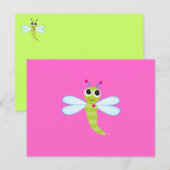 Dragonfly-Briefkaart Briefkaart (Voorkant / Achterkant)