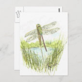 Dragonfly-briefkaart Briefkaart (Voorkant / Achterkant)