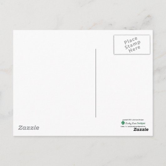 Dragonfly-Briefkaart Briefkaart (Achterkant)