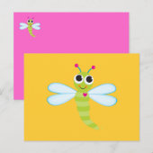 Dragonfly-Briefkaart Briefkaart (Voorkant / Achterkant)