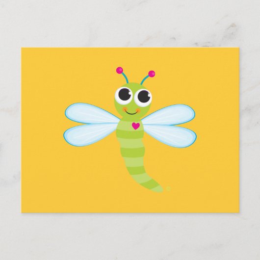Dragonfly-Briefkaart Briefkaart (Voorkant)
