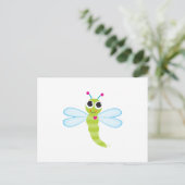 Dragonfly-Briefkaart Briefkaart (Staand voorkant)