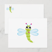 Dragonfly-Briefkaart Briefkaart (Voorkant / Achterkant)