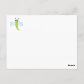 Dragonfly-Briefkaart Briefkaart (Achterkant)