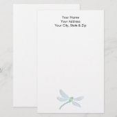 Dragonfly Briefpapier (Voorkant / Achterkant)