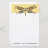 Dragonfly Briefpapier (Voorkant / Achterkant)