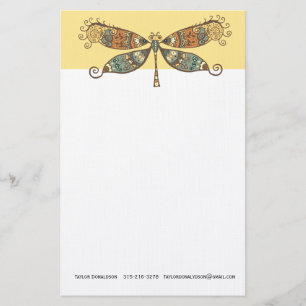 Dragonfly Briefpapier