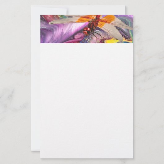 Dragonfly Briefpapier (Voorkant)
