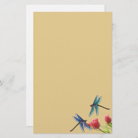 DragonFly Briefpapier (Voorkant / Achterkant)