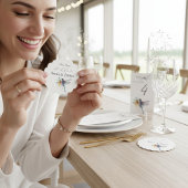 Dragonfly bruiloft save the date sticker kartonnen onderzetters