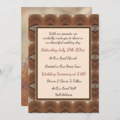 Dragonfly bruiloft uitnodiging (Voorkant / Achterkant)