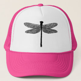 dragonfly Bug Insect Silhouette art Trucker Pet
