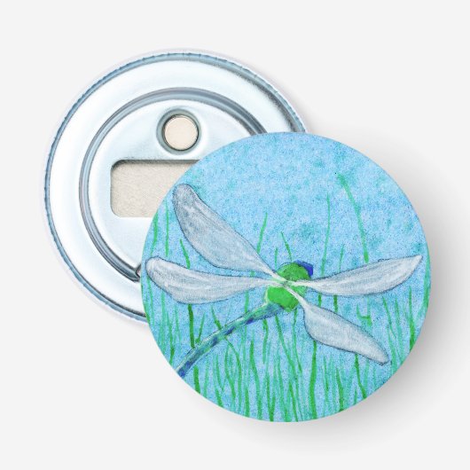 Dragonfly Button Flesopener (Voorkant)