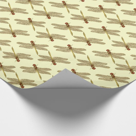 Dragonfly Cadeaupapier (Hoek)
