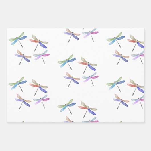 Dragonfly cadeauverpakking | Drie vellen | WATERVE (Voorkant)