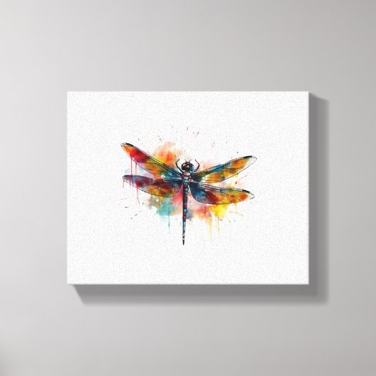 Dragonfly Canvas Afdruk (Voorkant)
