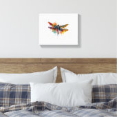 Dragonfly Canvas Afdruk (Insitu (Slaapkamer))