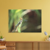 Dragonfly Canvas Afdruk (Insitu (Woonkamer))