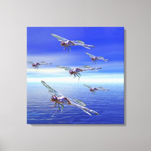 Dragonfly Canvas Afdruk (Voorkant)