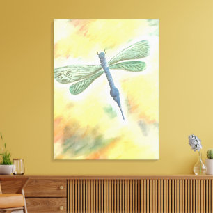 Dragonfly Canvas Afdruk