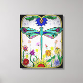 Dragonfly Canvas Afdruk (Voorkant)