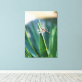 Dragonfly Canvas Afdruk (Insitu (Houten vloer))