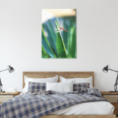 Dragonfly Canvas Afdruk (Insitu (Slaapkamer))