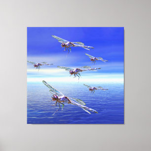 Dragonfly Canvas Afdruk