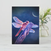 Dragonfly Canvas, dameszacht, schattig boho Canvas (Staand voorkant)