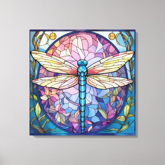 Dragonfly Canvas Kunst (Voorkant)