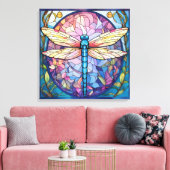 Dragonfly Canvas Kunst (Insitu (Woonkamer))