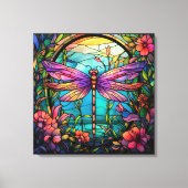 Dragonfly Canvas Kunst (Voorkant)