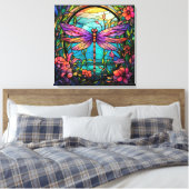 Dragonfly Canvas Kunst (Insitu (Slaapkamer))