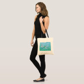 Dragonfly-Canvas tas (Voorkant (model))