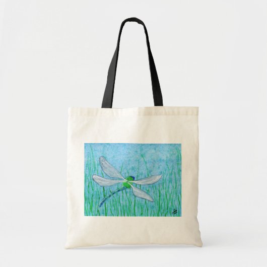 Dragonfly-Canvas tas (Voorkant)